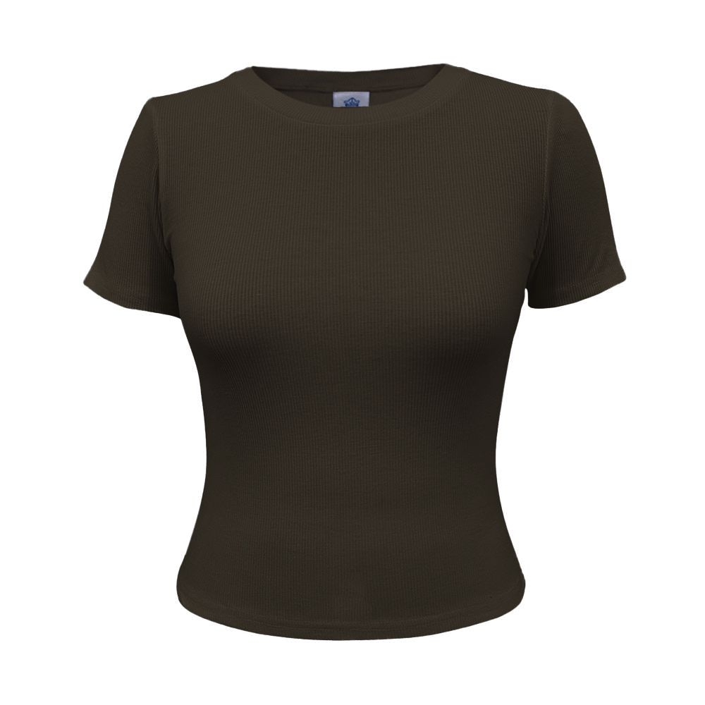 Fresh Prints Sunset Ribbed T-shirt | Fresh Prints