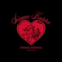 Sigma Kappa Heart Graphic Spring Formal Shirt
