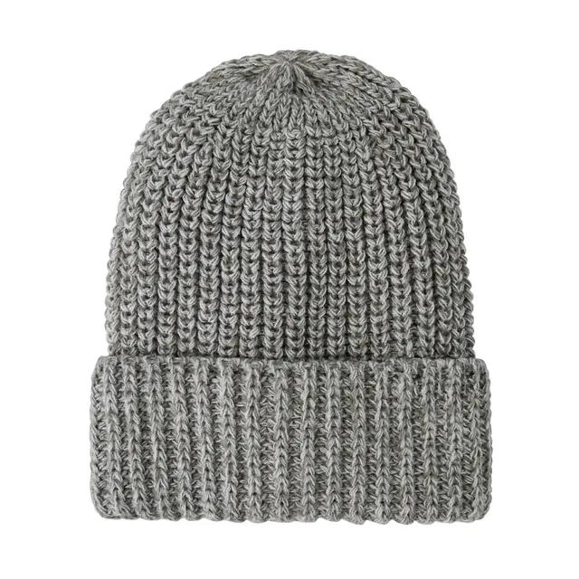 Roots73 SHELTY Knit Beanie tm36011 Grey Mix Front