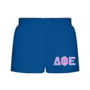 Delta Phi Epsilon Stacked Lettering PR Shorts 2