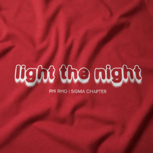 Phi Sigma Rho Hand Drawn Lettering Philanthropy Hoodie