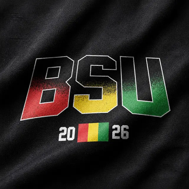 Black Student Union Gradient Block Letters PR Hoodie