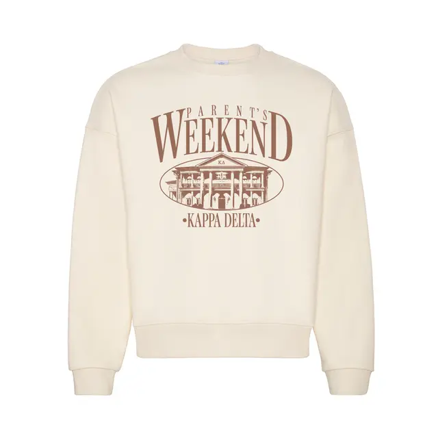 Kappa Delta Elegant House Illustration Parent's Weekend Sweater 2