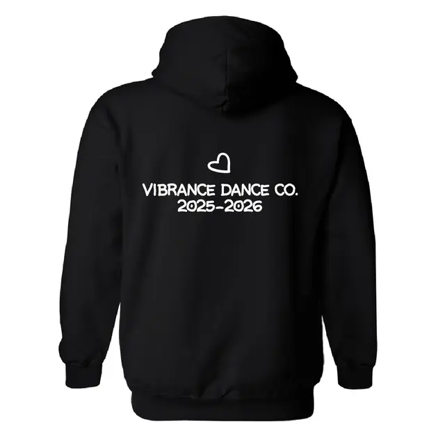 Vibrance Dance Co. Heart Graphic PR Hoodie 2
