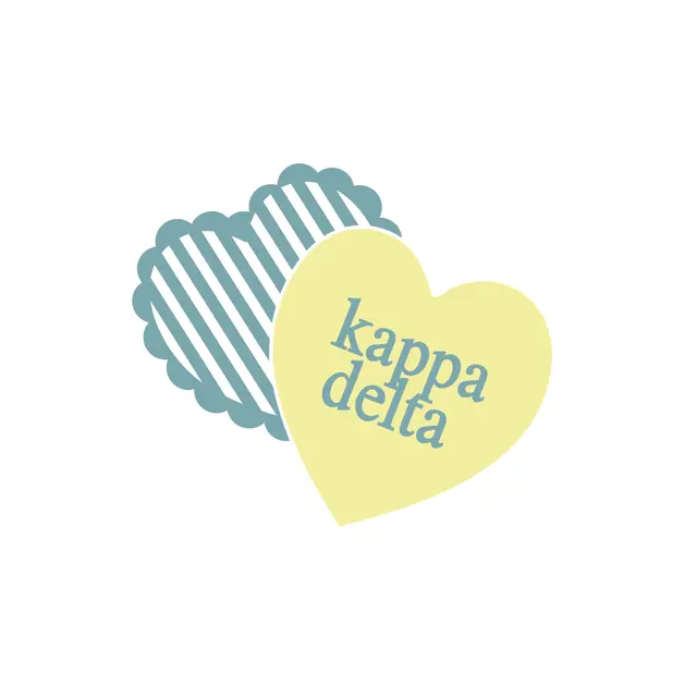 Kappa Delta Heart Duo PR Tank