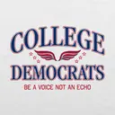 College Democrats Winged Text PR Shirt