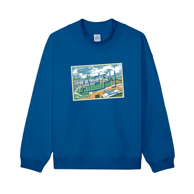 Alpha Epsilon Pi Bold Block Lettering Parent's Weekend Sweater 2