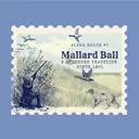 Alpha Delta Pi Hunting Scene Mallard Ball Shirt