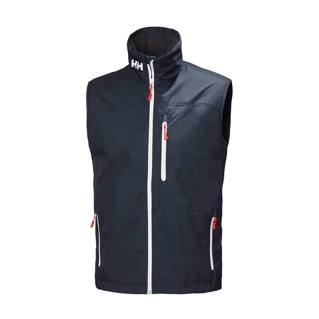 Customizable Helly Hansen Men's Crew Vest 30270 Navy Front