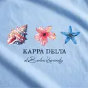 Kappa Delta Coastal Shells Floral PR Tank
