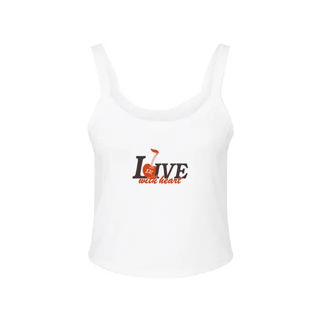 Sigma Kappa Cherry Heart Philanthropy Tank 2