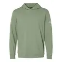 Adidas-A2009-Mens-Ultimate365-Elevated-Pullover-Hoodie-A2009 Silver Green Front