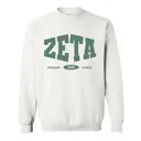 Zeta Tau Alpha Bold Block Text PR Sweater 2