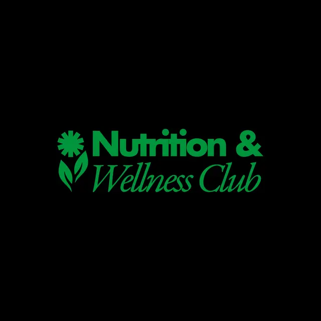 Nutrition & Wellness Club Bold Green Text PR Tank