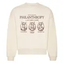 Chi Omega Bunnies Illustration Philanthropy Crewneck 2