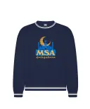 Muslim Student Association Mosque and Crescent Graphic PR Crewneck