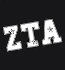 Zeta Tau Alpha Star Block Lettering PR Shorts