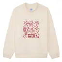 Zeta Tau Alpha Camping Icons Sisterhood Retreat Crewneck 2