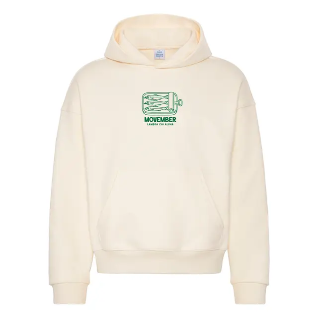 Lambda Chi Alpha Fish Can Movember Hoodie 2
