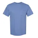 Comfort Colors Adult Heavyweight RS Pocket T-Shirt 6030cc Washed Denim Front