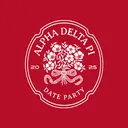 Alpha Delta Pi Floral Emblem Date Party Shirt