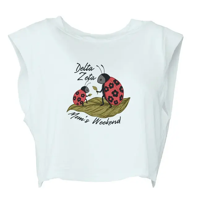 Delta Zeta Ladybug and Leaf Parent's Weekend Tank-2