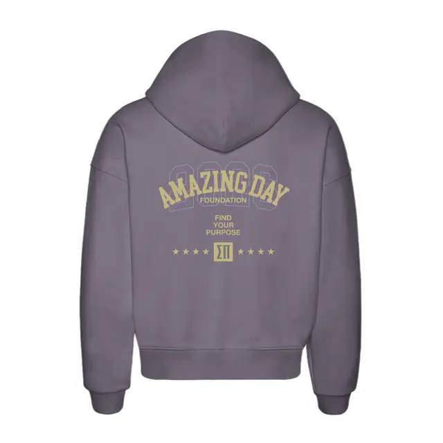 Sigma Pi Curved Lettering Philanthropy Hoodie 2