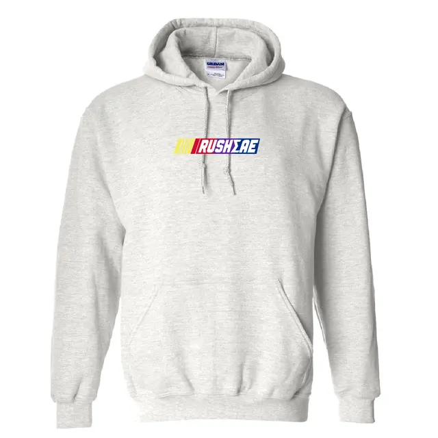 Fraternity Hoodie with Sigma Alpha Epsilon 90s Colorful NASCAR Racing Stripes Design on it