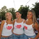 Gamma Phi Beta PR at Indiana University wearing custom Tanks