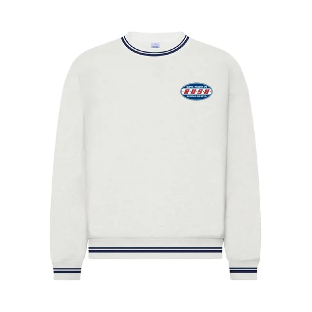 Beta Theta Pi Bold Lettering Rush Crewneck 2