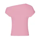Off Shoulder Shirt Light Pink Back