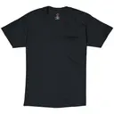 Hanes Men's Authentic-T Pocket T-Shirt h5590 Black Front