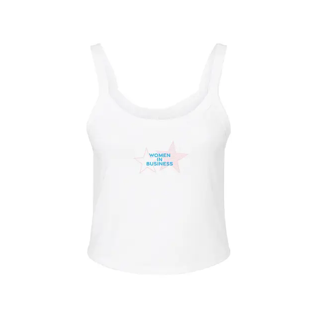Women in Business Starry Text PR Tank 2
