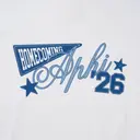 Alpha Phi Pennant Style Homecoming Crewneck