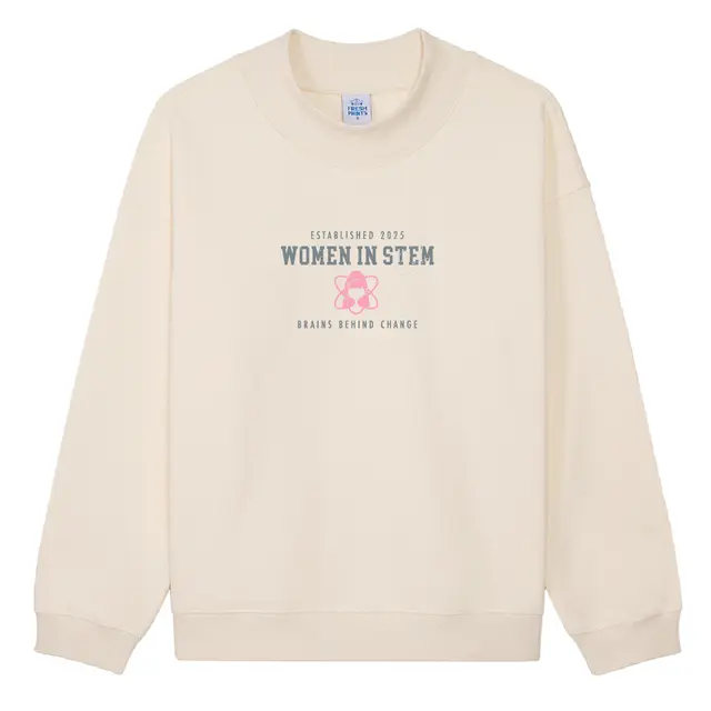 Women in STEM Atom Graphic PR Crewneck 2