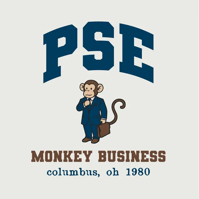 PSE Monkey Business Graphic PR Crewneck