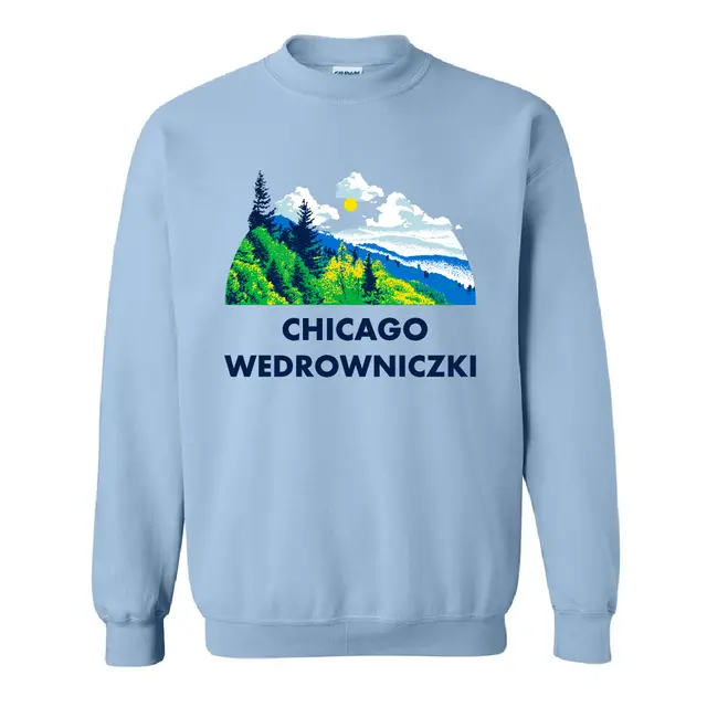 Chicago Wedrowniczki Mountain Landscape PR Sweater 2