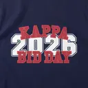 Kappa Kappa Gamma Stacked Block Lettering Bid Day Shorts