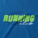 Running Club Bold Block Lettering PR Hoodie
