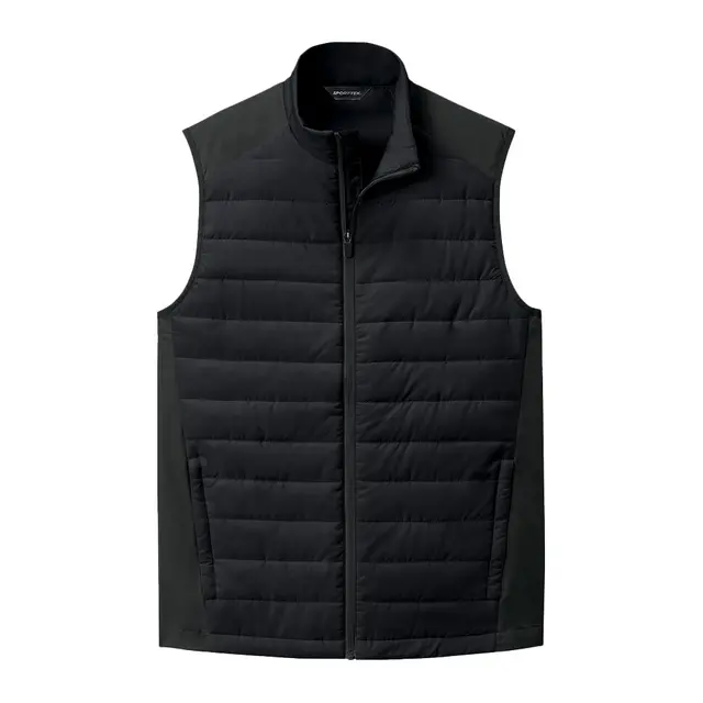 Teknical Hybrid Vest Black Front