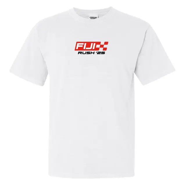 Phi Gamma Delta Checker Flag Text Rush Shirt 2