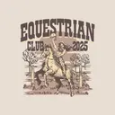 Equestrian Club Rider and Horse PR Shirt