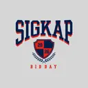 Sigma Kappa Shield and Bold Text Bid Day Crewneck