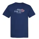Alpha Delta Pi Paisley Pattern Heart and Script Philanthropy Shirt 2