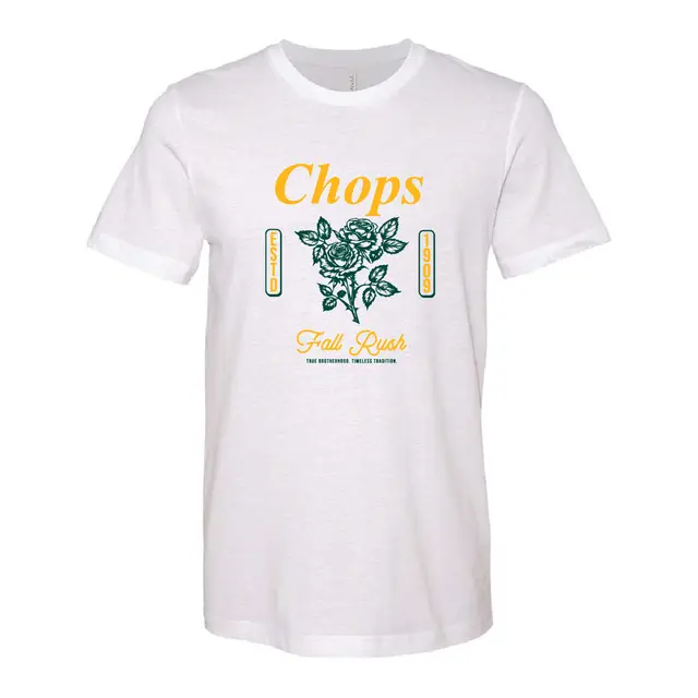Lambda Chi Alpha Bold Rose Illustration Rush Shirt 2