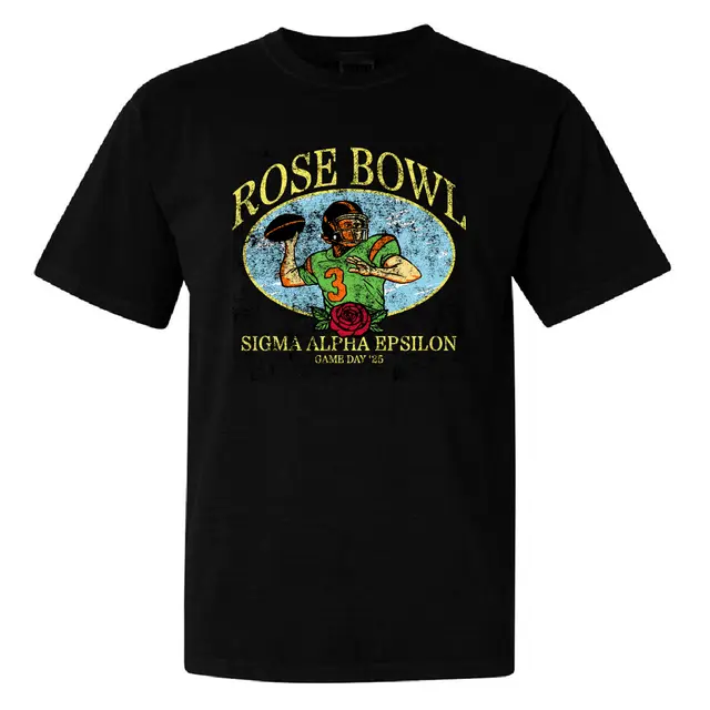 Sigma Alpha Epsilon Rose Bowl Football Player Game Day Shirt 2