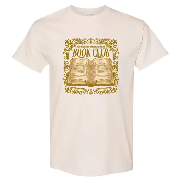 Book Club Gilded Grace Open Book PR Shirt 2