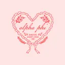 Alpha Phi Ruffled Heart Philanthropy Shirt