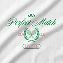 Alpha Omicron Pi laurel wreath tennis graphic Big Little Reveal Tank