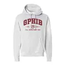 Gamma Phi Beta Bold Lettering Rush Hoodie 2